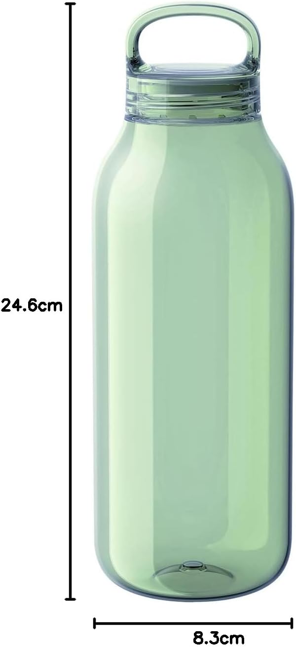 ウォーターボトル 500ml クリア 軽量 水筒 食洗機対応 マイボトル - Yolerhome