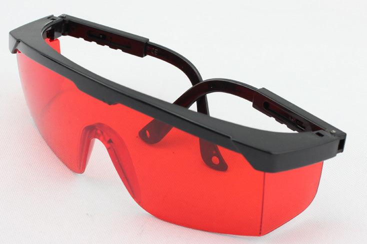 レーザー メガネ 532nmグリーンレーザー保護ゴーグル 緑レーザー光吸収タイプ全方位 - Yolerhome