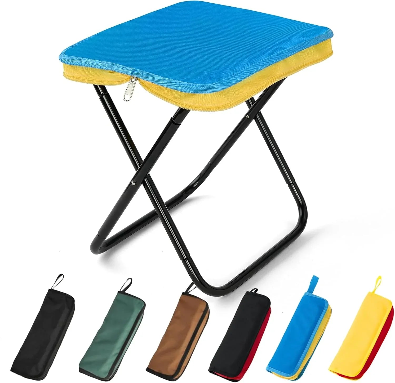 折りたたみ椅子 アウトドアチェア キャンプ『軽楽耐』6カラー 折り畳み 折りたたみ コンパクト キャンプチェア - Yolerhome
