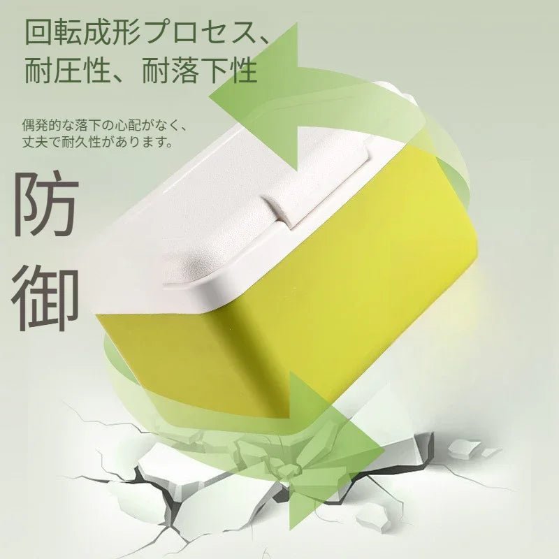 クーラーボックス テイク6 容量約6L/9L/15L 冷蔵庫 屋外キャンプ ブロック 鮮度保持箱 商用 車載 移動小型冷蔵庫 バケツ保温箱 - Yolerhome