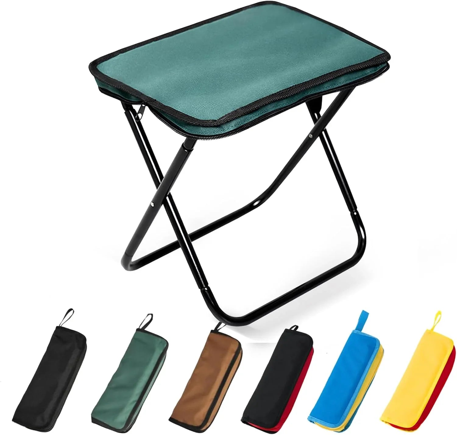 折りたたみ椅子 アウトドアチェア キャンプ『軽楽耐』6カラー 折り畳み 折りたたみ コンパクト キャンプチェア - Yolerhome