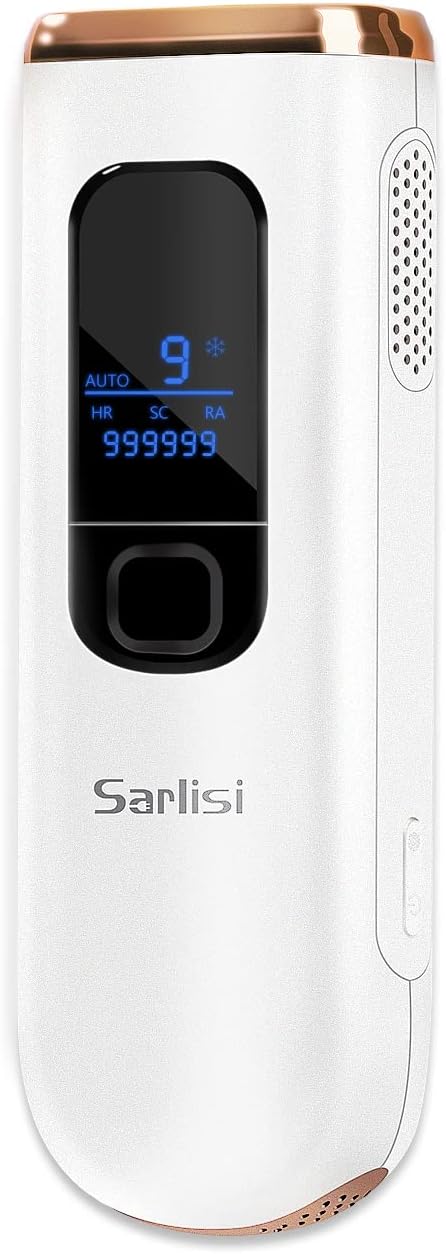 脱毛器 無痛脱毛 自動照射 60万発9段階 全身適用 VIO対応 家庭用 男女兼用 ipl 光脱毛器 髭 だつもうき脱毛器 メンズ サーリシ White Ai01 - Yolerhome