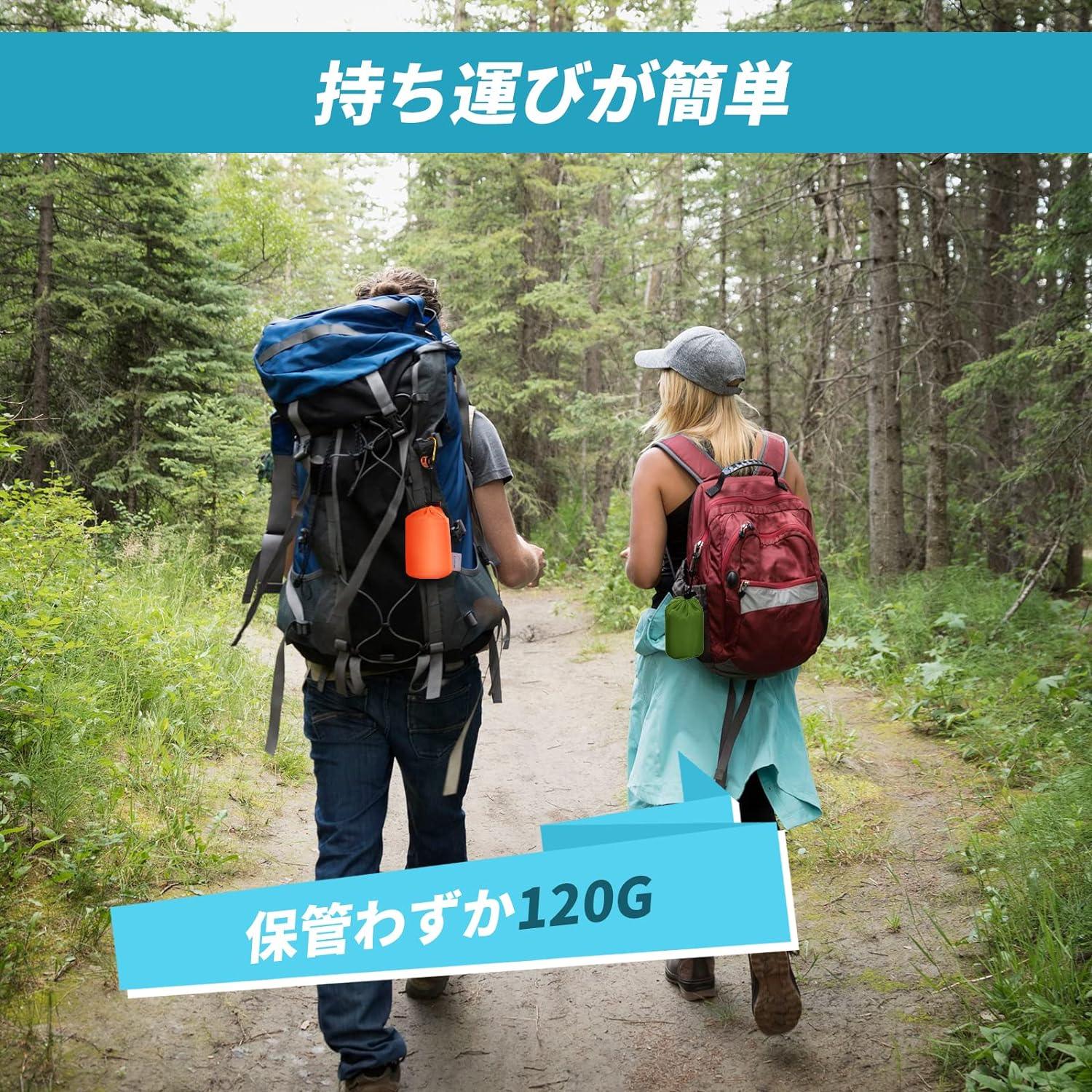 寝袋 防災 常備 サバイバルシート ホイッスル付き 90cm×210cmESB - Yolerhome