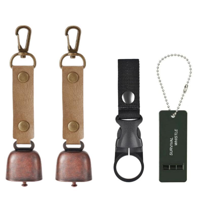 熊よけ鈴 ホイッスル 熊鈴 救援笛 熊よけスプレー 消音機能付BL4 - Yolerhome