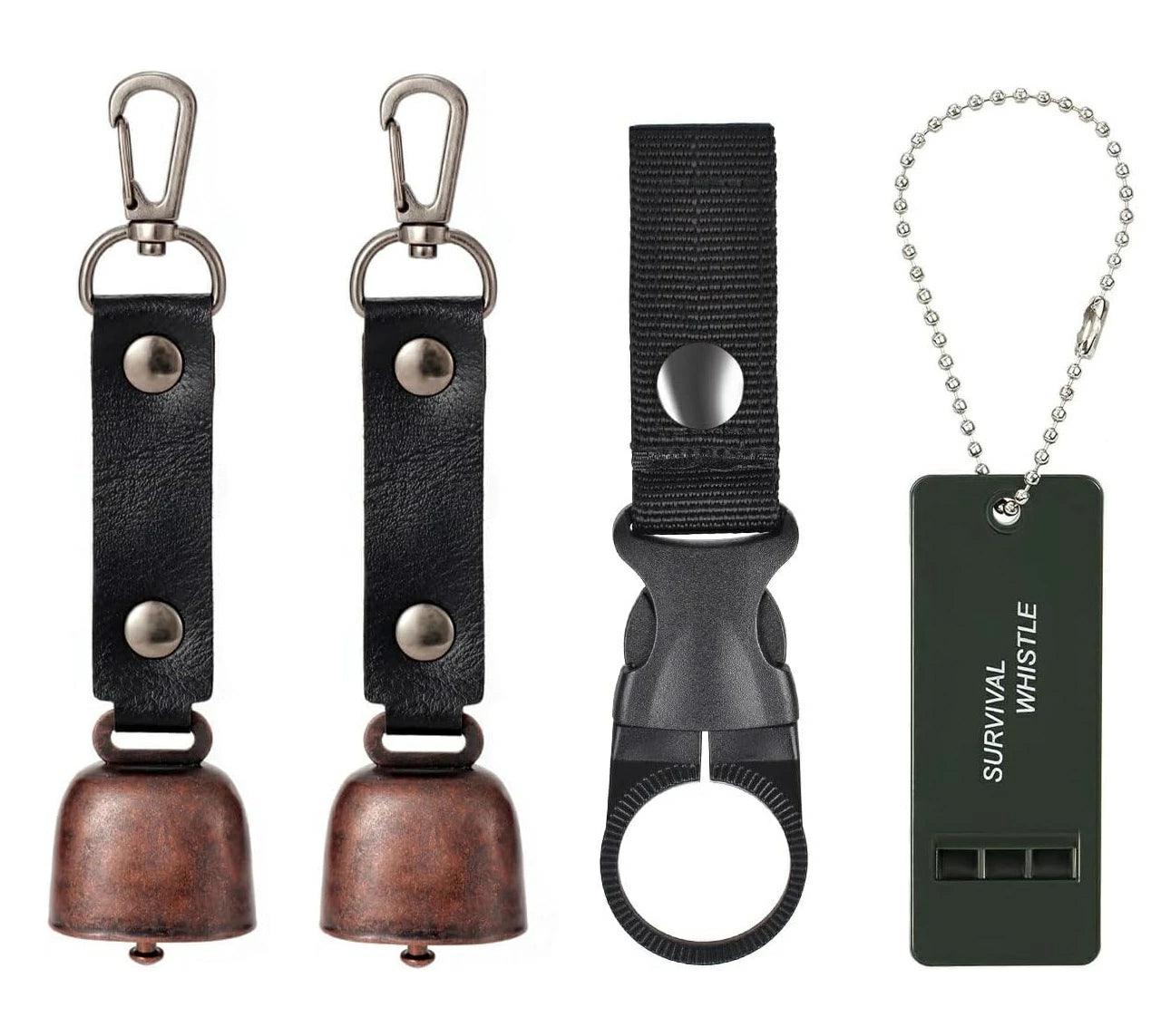 熊よけ鈴 ホイッスル 熊鈴 救援笛 熊よけスプレー 消音機能付BL4 - Yolerhome