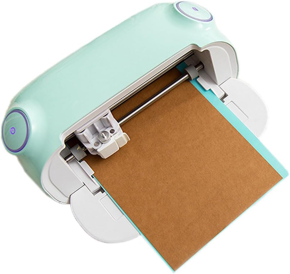 スマートカッティングマシン、全自動ダイカット＆エンボスマシン、ハイドロゲルフィルムカッティングマシン、アート＆クラフト用のBluetooth接続、アイロン接着およびカードストック全自動位置決定巡辺タイプライター小型裁断機応援扇 - Yolerhome