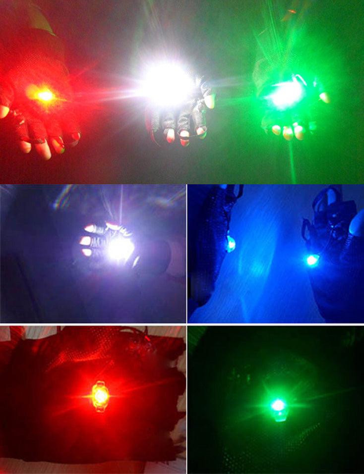 からレーザー グローブ 緑色/赤色レーザー光線手袋 Dj/クラブ/パーティー/屋内外ダンスショー/ステージ用 50mw安全認証 - Yolerhome