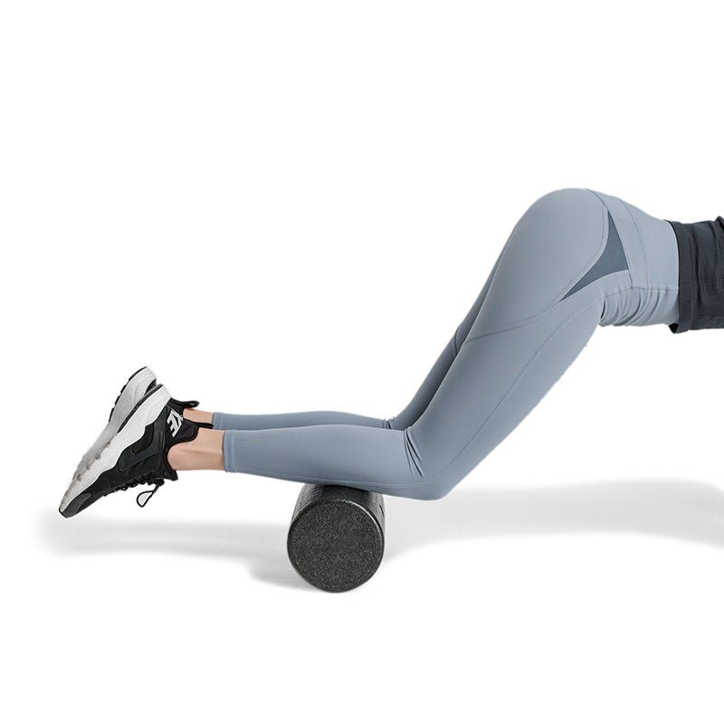 泡沫ローラー 筋膜リリース EPP素材 ヨガポール ストレッチ ローラーマッサージ 体幹トレーニング 筋肉リラックス 全身ケア 硬質タイプ 滑らか表面 自宅ジム用 - Yolerhome