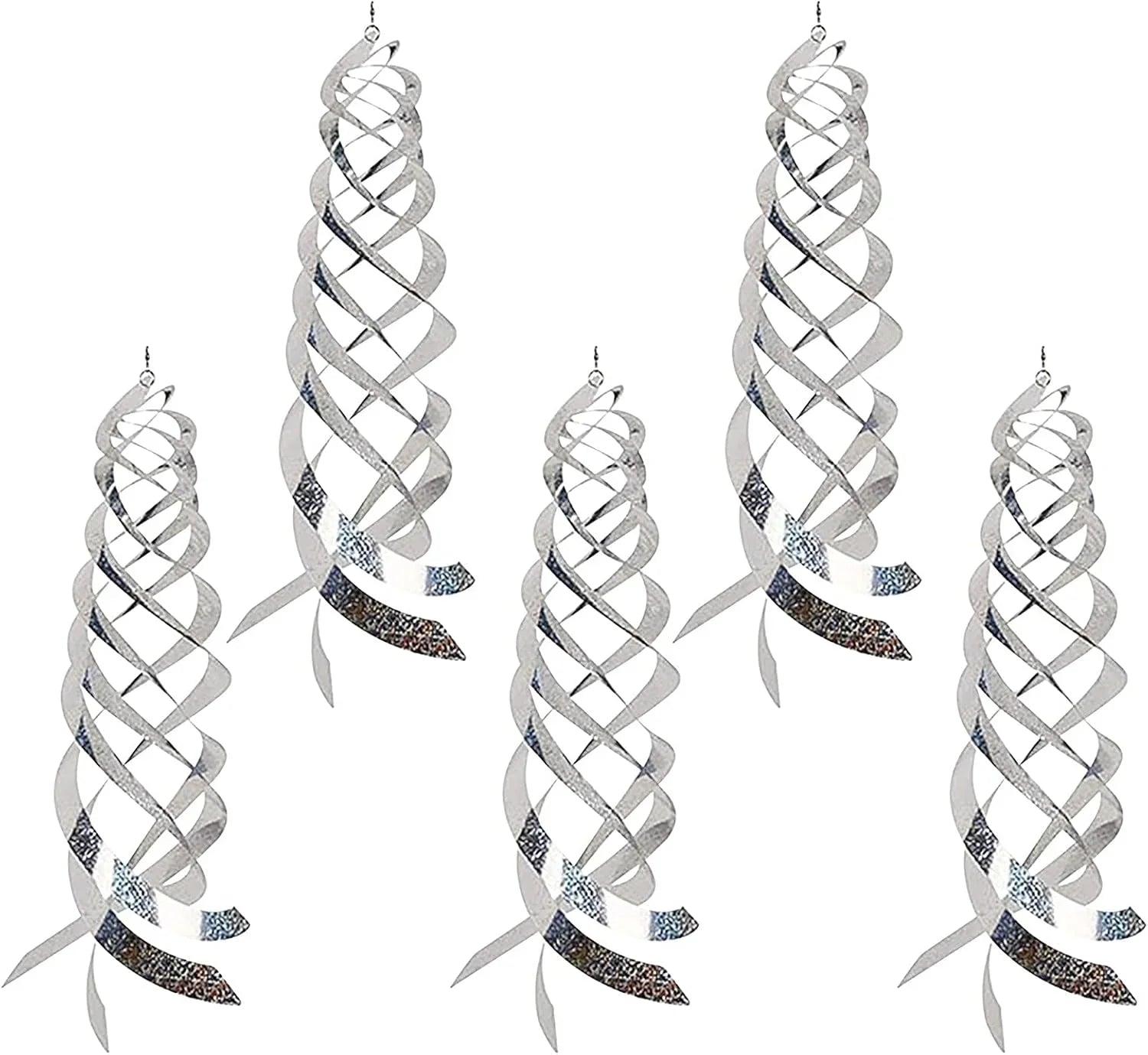 FLYLIN 5本入り 鳥よけグッズ—鳩よけ カラスよけ ツバメ よけ ベランダ・庭の鳥除けグッズ 鳩 対策 グッズ 高強度反射 撃退 鳥対策グッズ 簡単設置 - Yolerhome