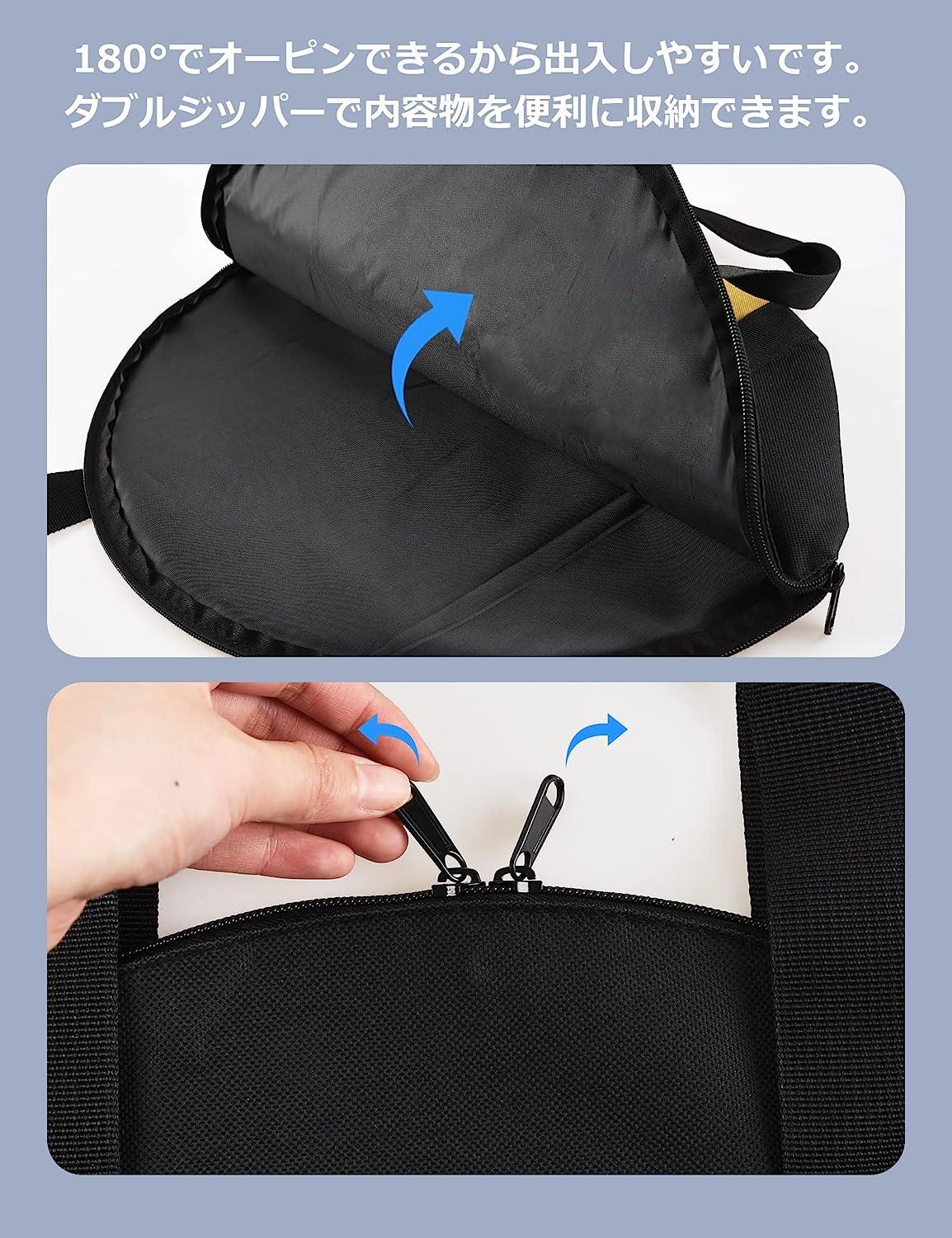 マルチグリドル ケース 丸型バッグ バーベキュー 収納バッグ 鉄板 収納ケース バッグ 収納 GB - 2 - Yolerhome