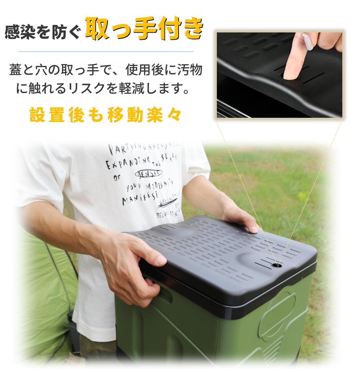 携帯トイレ L簡易トイレセット キャンプ トイレ 便座 建設現場に最適 防災トイレ 折りたたみ 緊急トイレ キャンプ ハイキング 旅行 仮設トイレ - Yolerhome