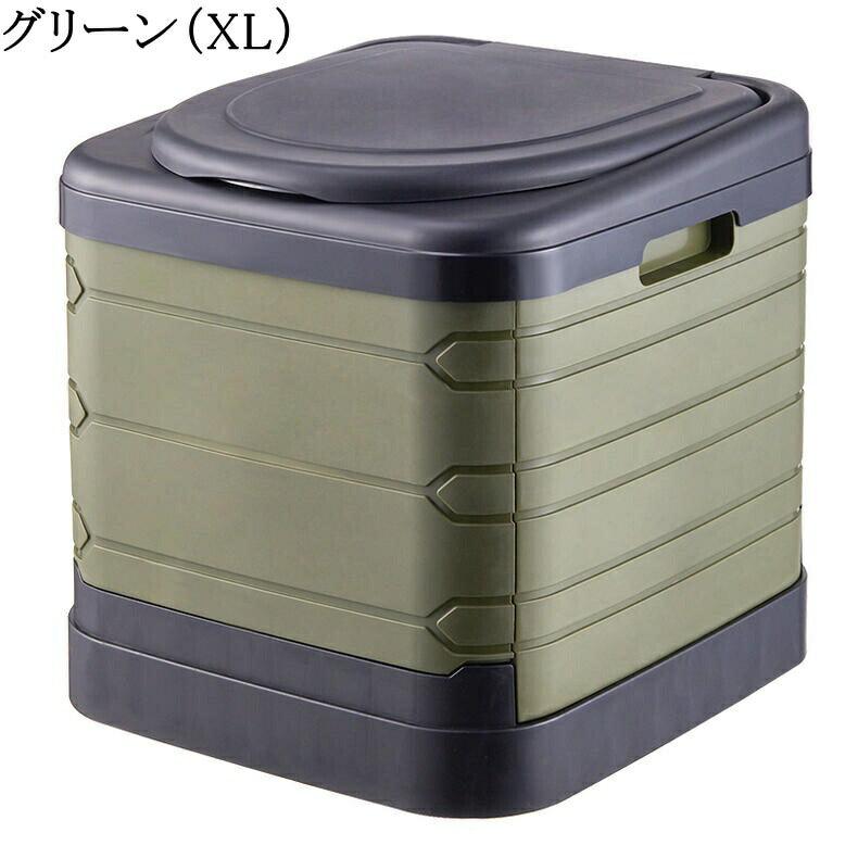 携帯トイレ L簡易トイレセット キャンプ トイレ 便座 建設現場に最適 防災トイレ 折りたたみ 緊急トイレ キャンプ ハイキング 旅行 仮設トイレ - Yolerhome