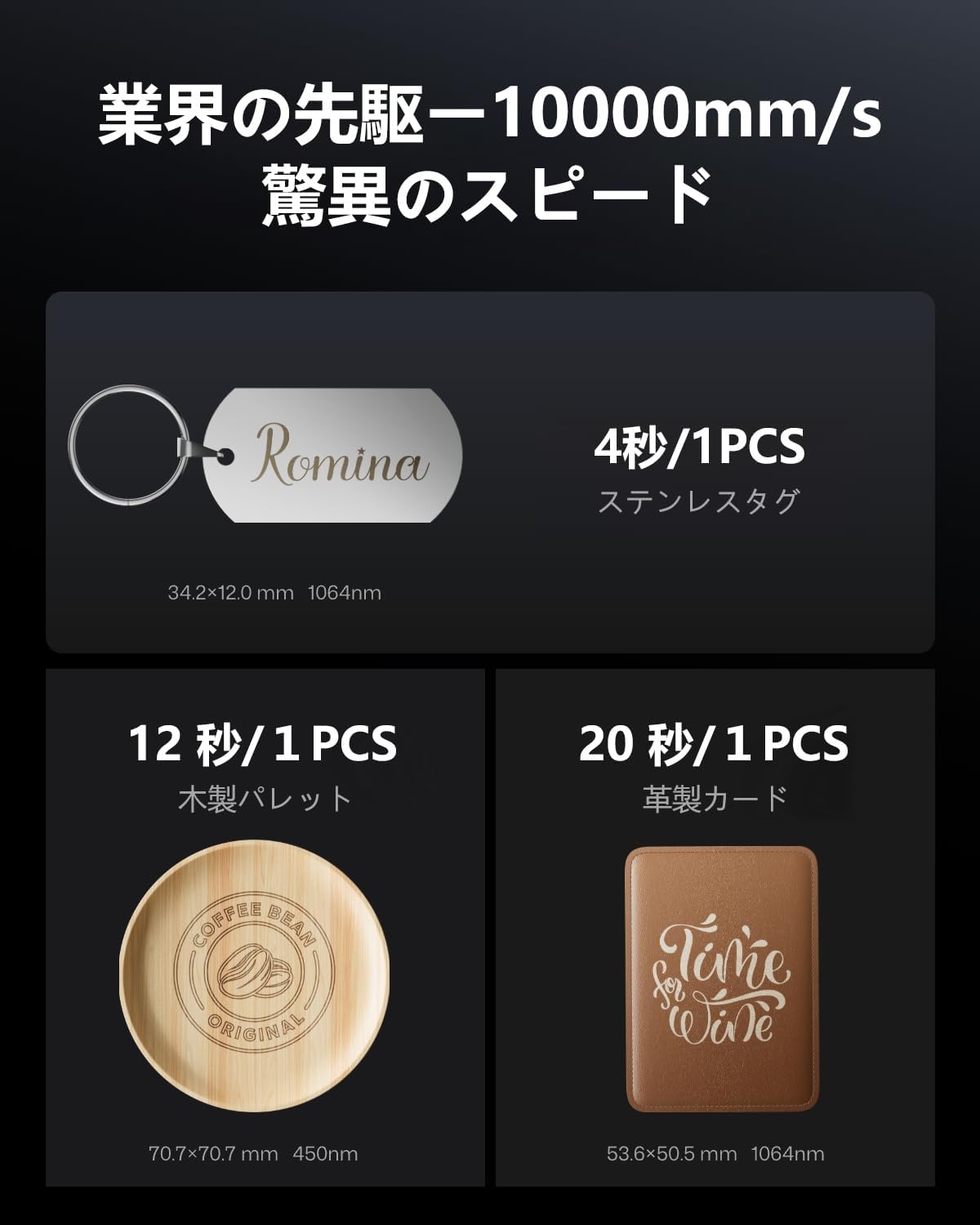 Laserpecker 5 レーザー彫刻機 レーザー加工機 20Wファイバーレーザー＆20Wダイオードレーザー 10000mm/s超高速バッチ彫刻 0.0027mm 超高精度 木材 金属レーザーカッター 金属加工 深彫り 木材や石 にエンボス加工160mmx300mm 平面作業領域 曲面彫刻可 Wifi＆USB接続 Lightburn対応 簡単操作 日本語アプリ対応 高性能 企業用 レーザー刻印機 - Yolerhome