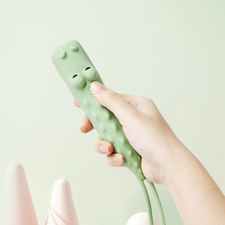 新型の充電可能なワニLED懐中電灯、かわいい動物の形をしたシリカゲル懐中電灯、快適なタッチ長押しで明るさを調節携帯用屋外照明クリエイティブライト。 - Yolerhome