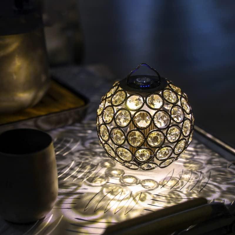 ランタンシェード ゴールゼロ シェード クリスタル LED ミニランタン