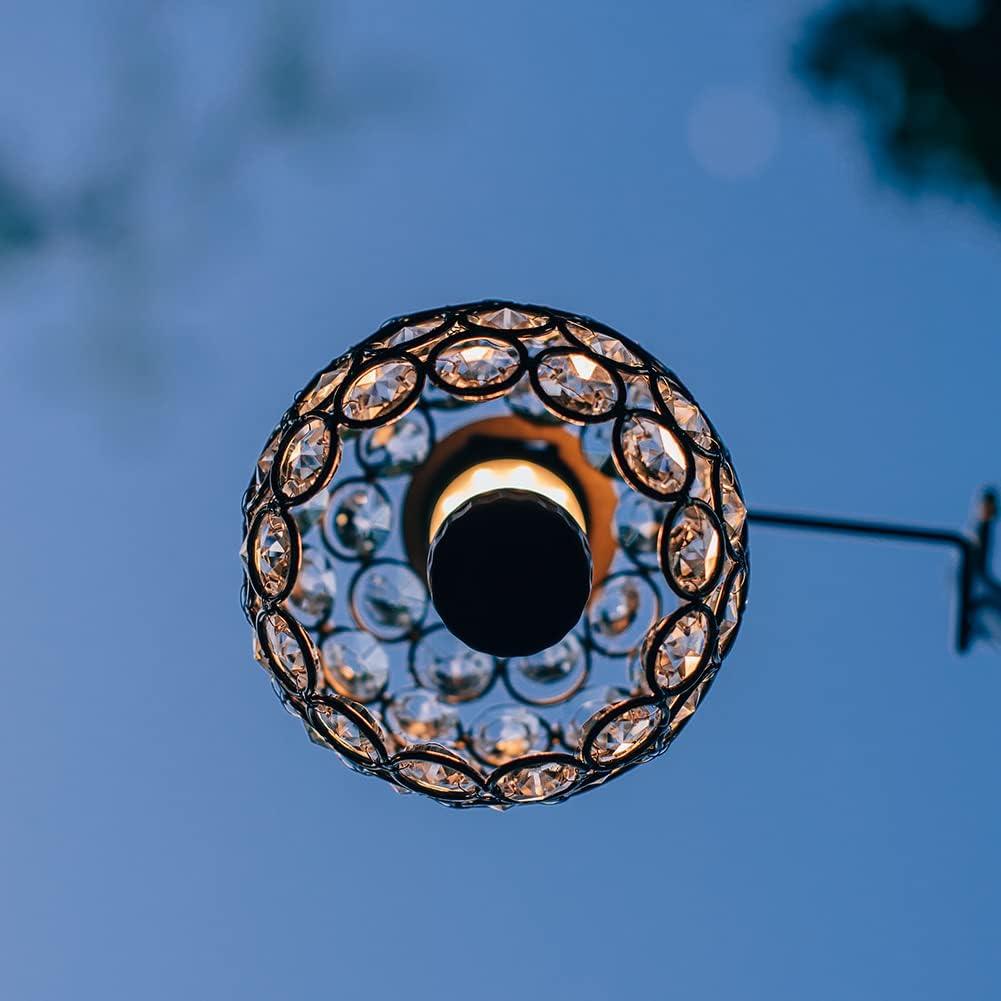 ランタンシェード ゴールゼロ シェード クリスタル LED ミニランタン ランプシェードgzshade - Yolerhome