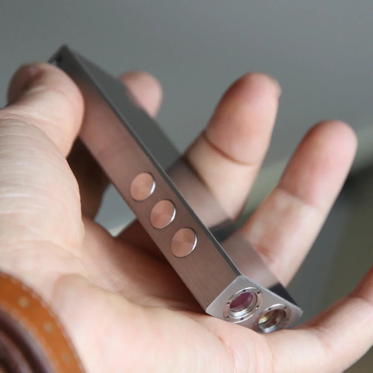 LED懐中電灯レーザー兼用 正方形ステンレス製 SANWU指星ペン USB充電式 高出力ライト 教学・建築デモ用 - Yolerhome