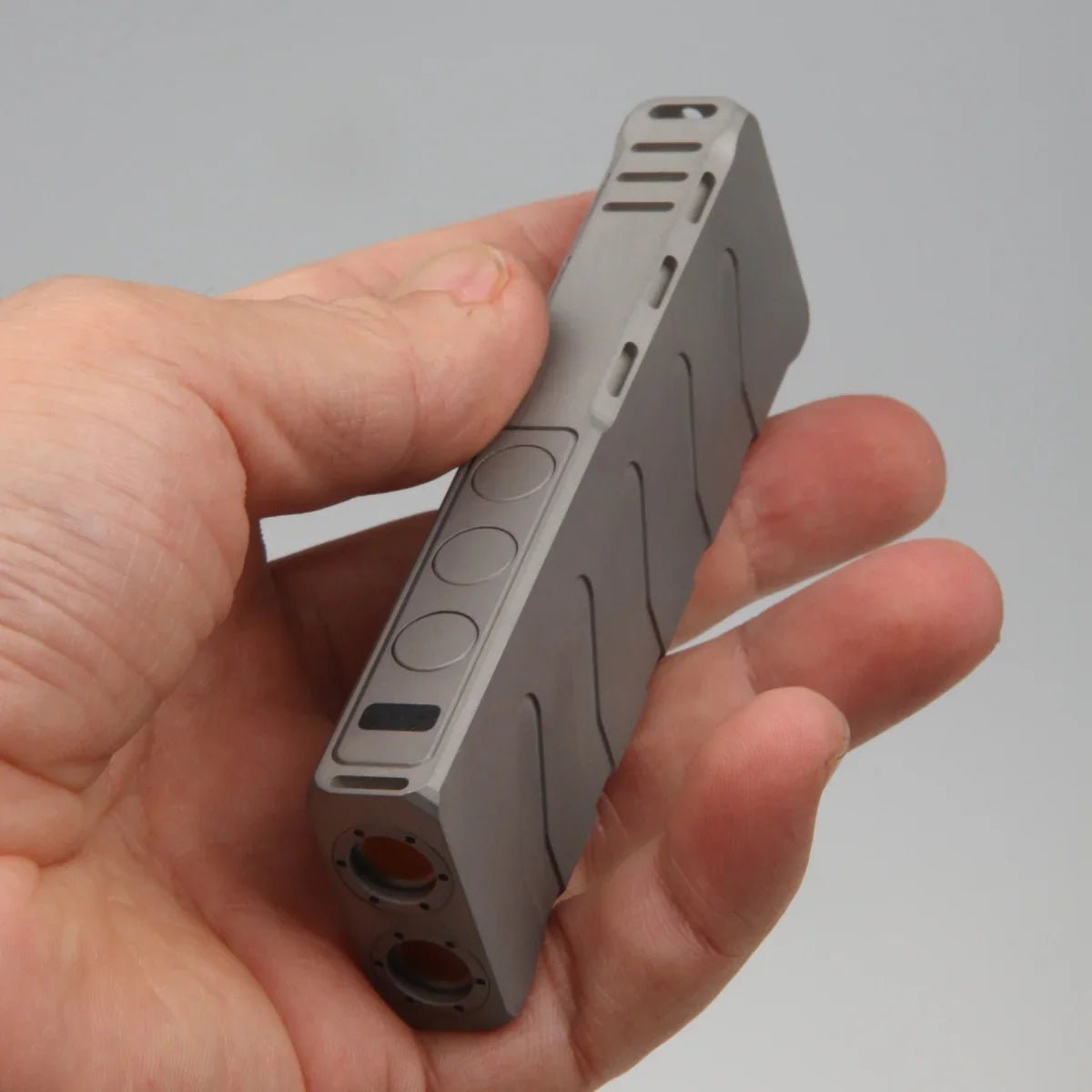 LED懐中電灯レーザー兼用ステンレス鋼方碑三五電子SANWU指星ペンレーザー懐中電灯 - Yolerhome