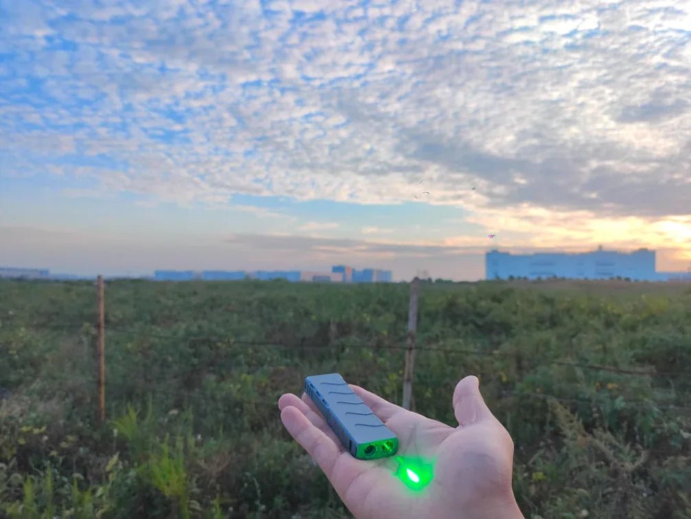 LED懐中電灯レーザー兼用ステンレス鋼方碑三五電子SANWU指星ペンレーザー懐中電灯 - Yolerhome