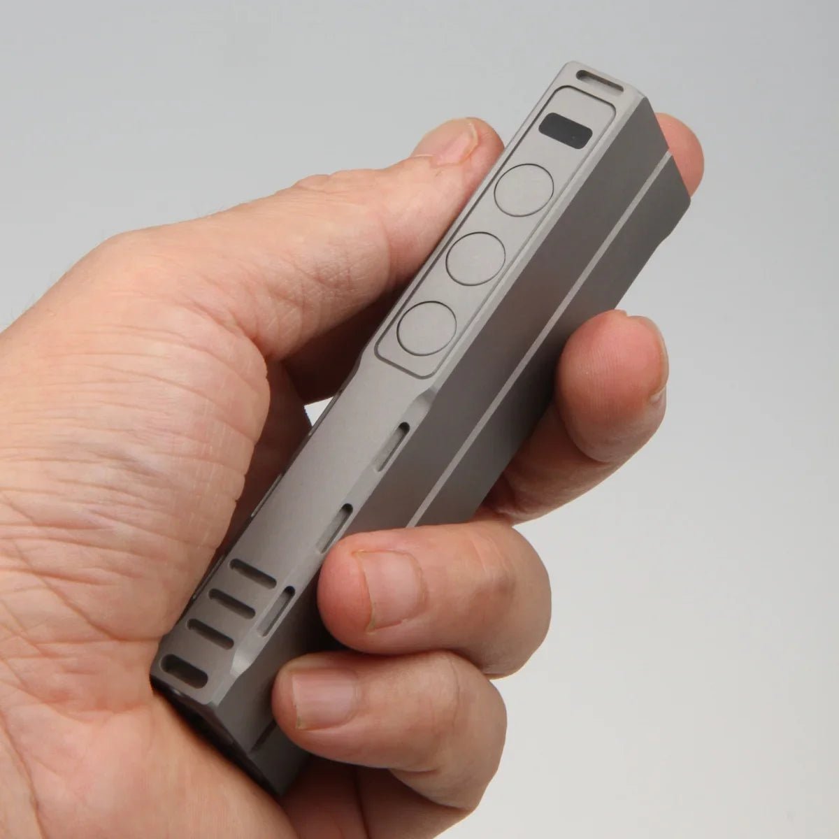 LED懐中電灯レーザー兼用ステンレス鋼方碑三五電子SANWU指星ペンレーザー懐中電灯 - Yolerhome