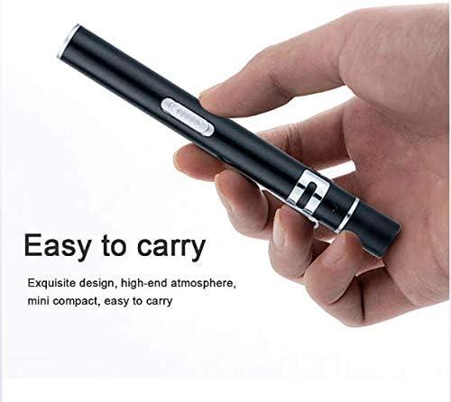 医療瞳ランプペンライトダブル光源眼科耳鼻咽喉科医師看護師専門検査ミニLEDペンライトUSB充電式 - Yolerhome