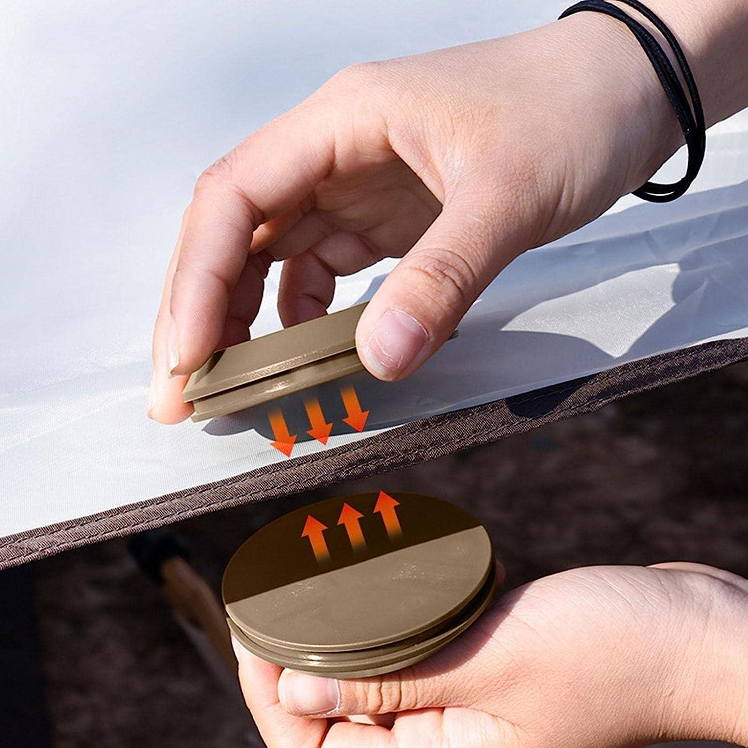 ランタンフック 超強力吸着式マグネットフック 磁石フック テント/タープ幕体に設置可能フックmagnetichook - Yolerhome