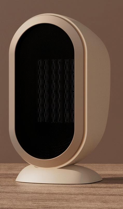 セラミックヒーター 小型 静音 速暖 ファンヒーター 卓上 暖房機 省エネ 転倒自動OFF 2段階温度調節 コンパクト デスク用 オフィス 寝室 防寒対策 - Yolerhome