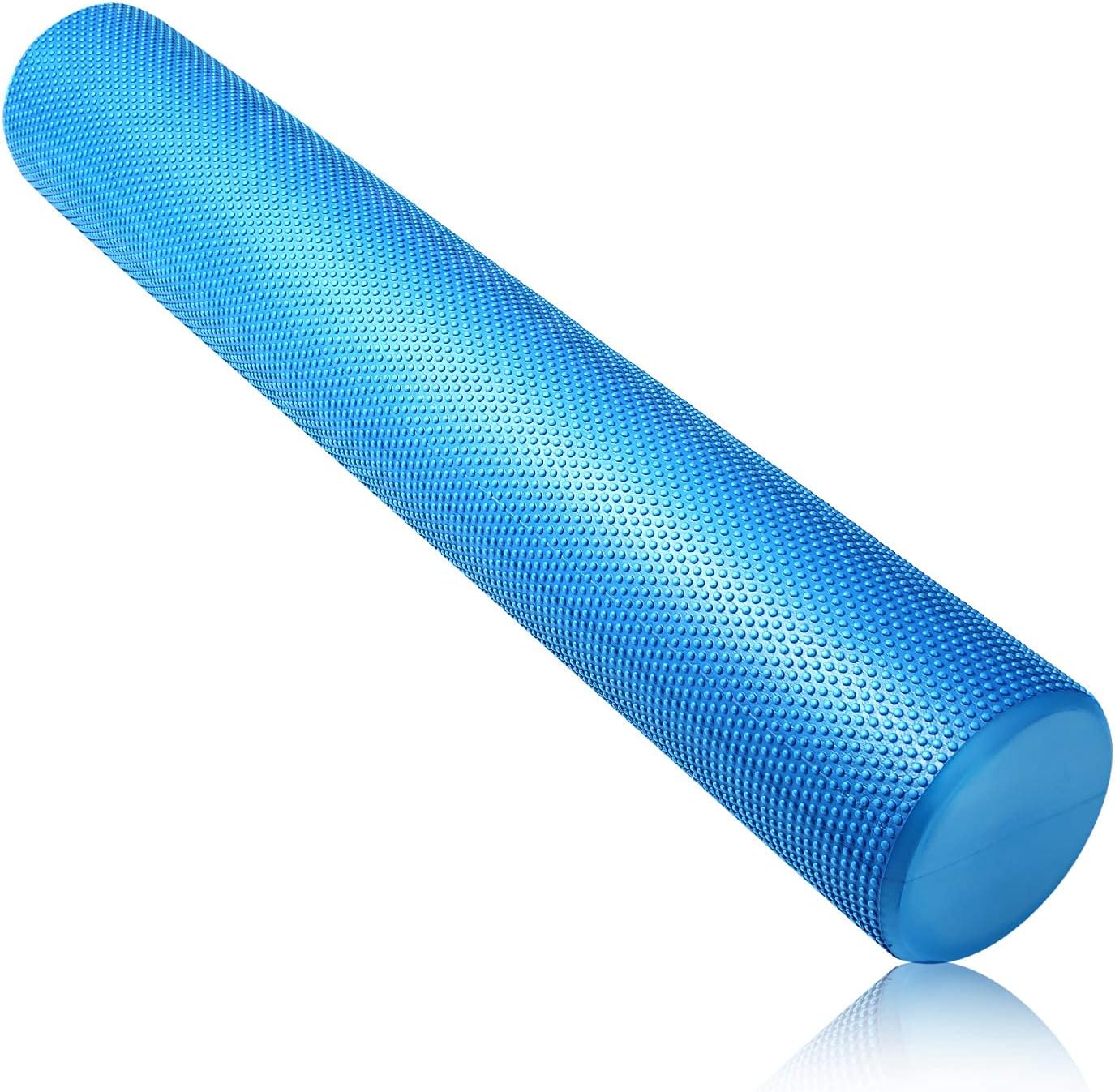 送料無料 ヨガポール フォームローラー 筋膜リリース ストレッチポール ヨガ用 ピラティス マッサージポール 全身エクササイズ 肩こり 腰痛 改善 ダイエット トレーニング 自宅用 初心者〜上級者対応 - Yolerhome