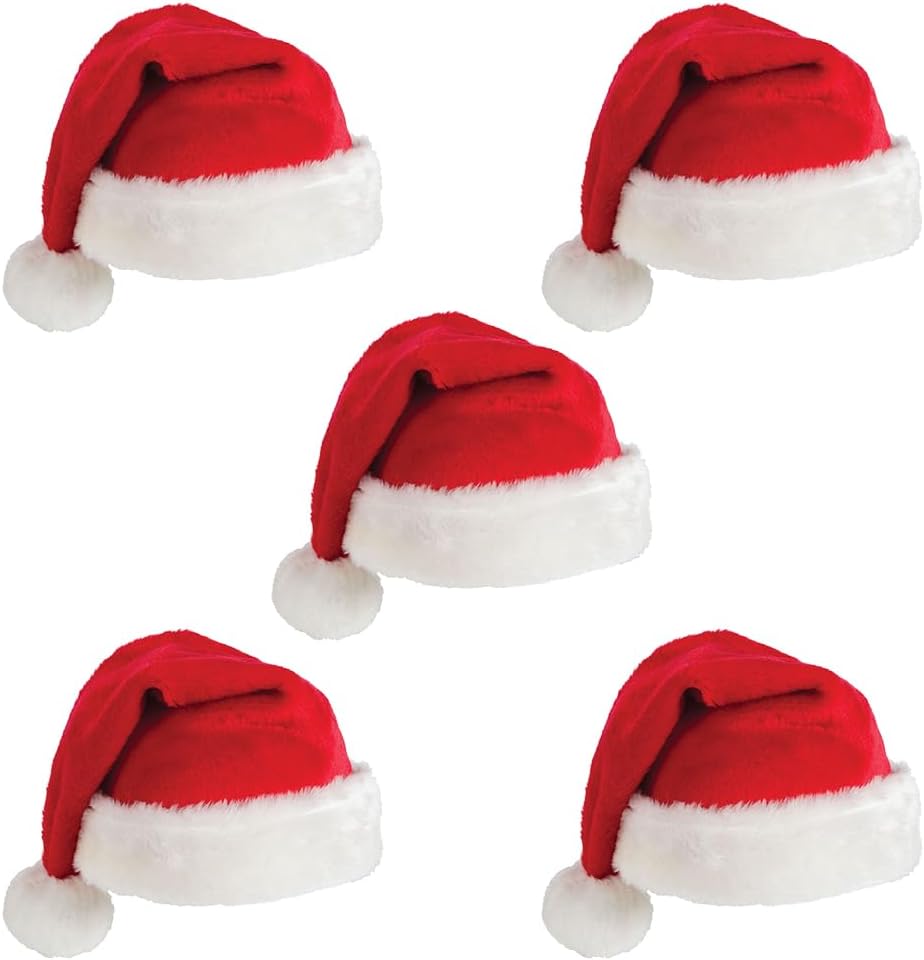 【新登場】サンタ 帽子 クリスマス コスプレサンタ帽 コスチューム 赤 ふかふか 可愛い 暖かい 新年 パーティー用品 クリスマスプレゼント 大人用 子供用 男女兼用 - Yolerhome