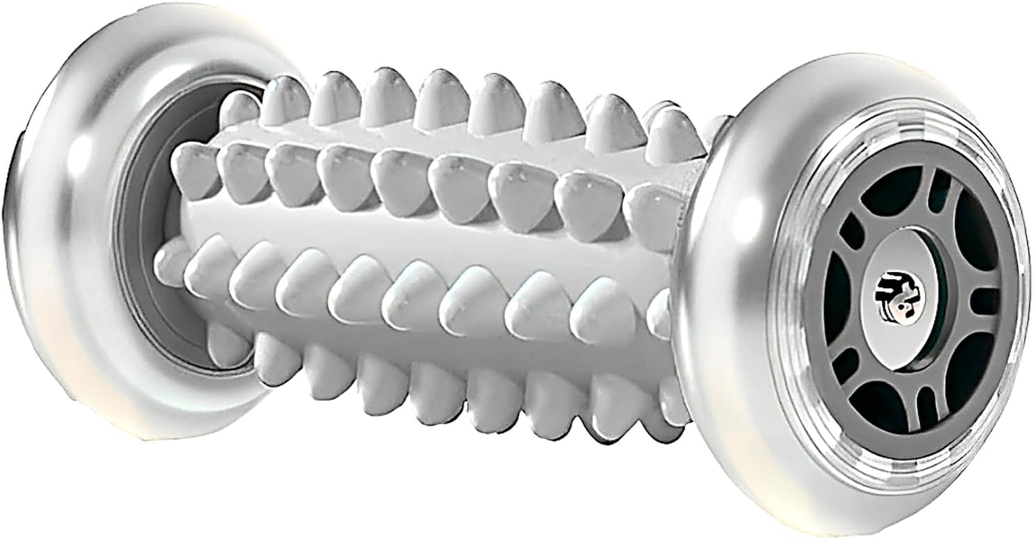 足裏 マッサージ フットローラー 足つぼマッサージローラー コロコロ 自宅ケア 足元リフレッシュ (スカイブルー) - Yolerhome