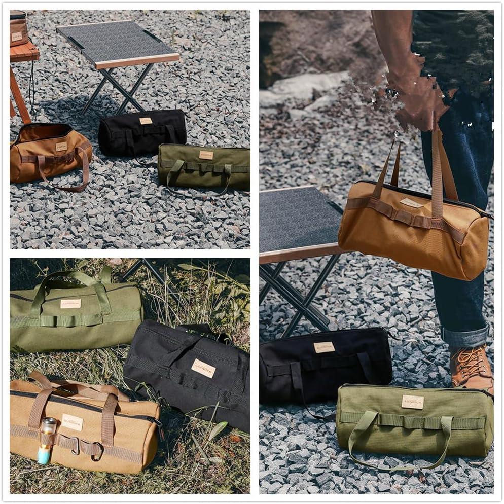 ペグケース ハンマーケース ペグ ハンマー 収納ケース バッグ 反射リング付き 設営用具 タープ テント - Yolerhome