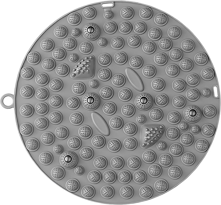 つぼリズム 足ツボマット 足つぼマット 指圧ボード 足裏マッサージ パッド 円形 足踏み ボード 青竹踏み 健康グッズ プレゼント - Yolerhome