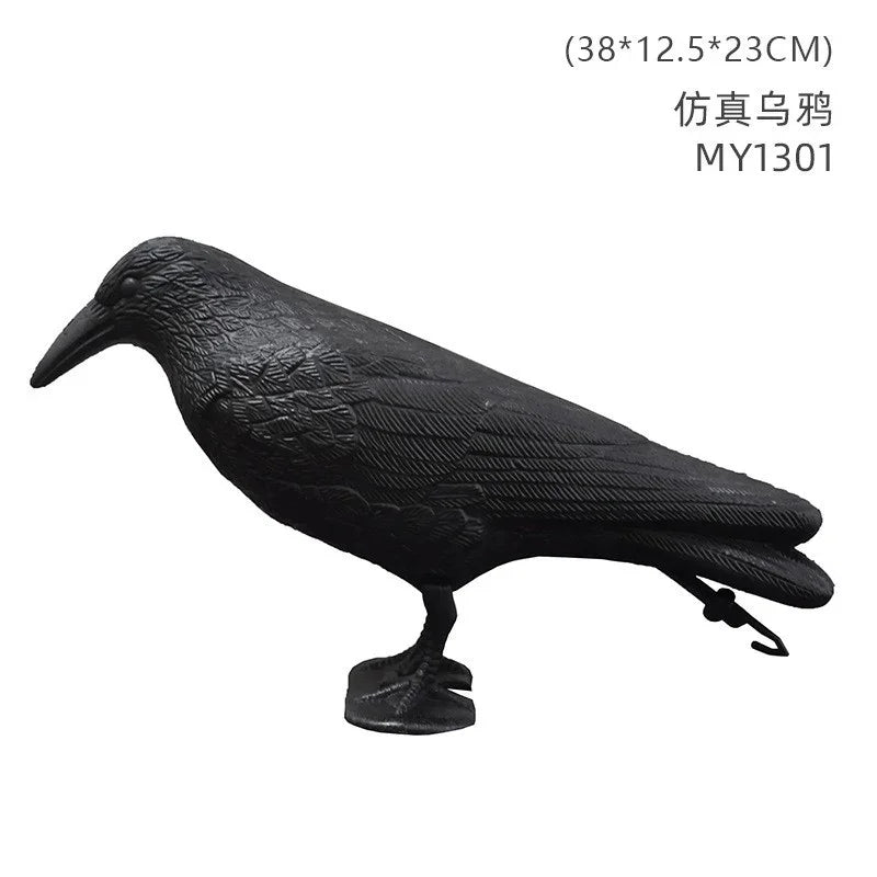 首振りフクロウ，驚異的目玉で威嚇!本物そっくりでどんな，鳥もびっくり!【防鳥防獣対策】撃退ハト、スズメ、カラス、ムクドリ、ヒヨドリなど鳩よけ，鳥よけ鳩対策鳥対策撃退 - Yolerhome