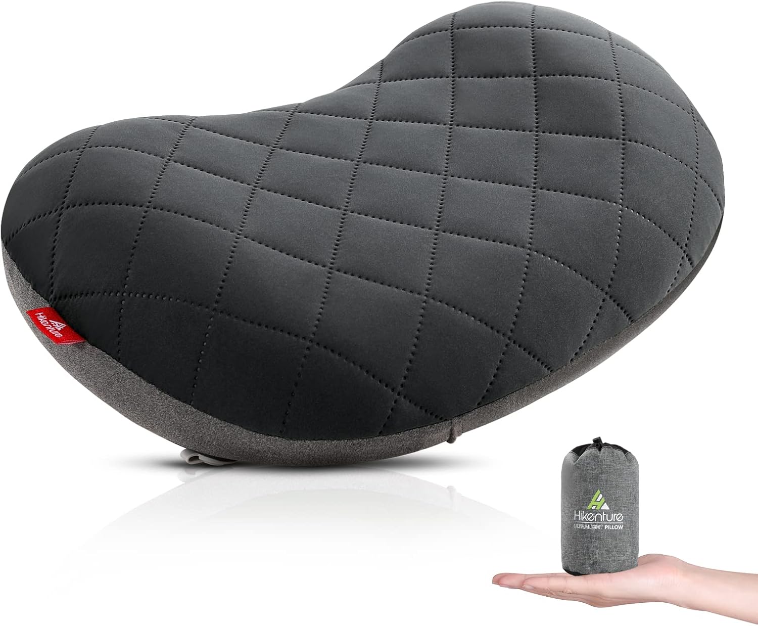 キャンプ 枕 【超軽量・空気逆流防止弁】 コンパクト キャンプ まくら カバー付き エアーピロー アウトドア 枕 防滑処理 キャンプ用枕 エアピロー 空気枕 エアー枕 携帯枕 コットン 収納袋付き 車中泊 ツーリング - Yolerhome