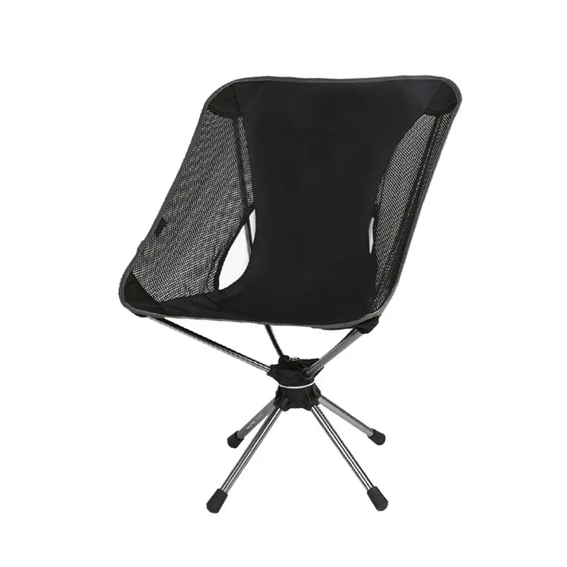 タクティカルスウィベルチェア 屋外折りたたみキャンプスペースチェアロータリーチェアムーンチェアビーチチェアメッシュポータブルチェアクロスボーダーメーカー卸売 - Yolerhome