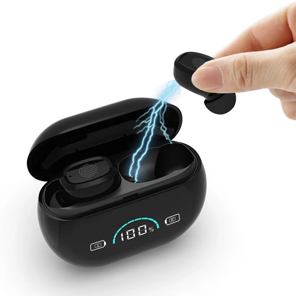 インイヤー型補聴器、デジタルスクリーン、低音のダウングレード、高齢者用充電式インイヤー型補聴器 - Yolerhome