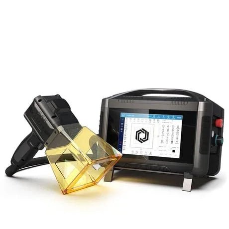 レーザーマーカー　Promark　ポータブル　ファイバーレーザー　レーザーマーキング 小型ハンドヘルドレーザマーキングマシン金属ステンレス鋼 - Yolerhome