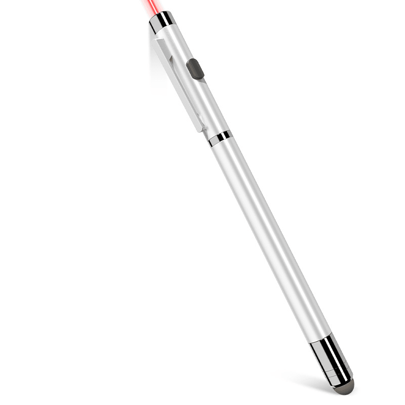 レーザーポインター 緑 グリーンレーザーポインター シルバーモデル 緑レーザー 国内規格PSC認証品 RB - 18G プレゼンテーション ブラックモデル - Yolerhome