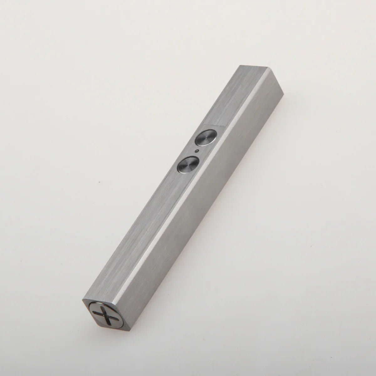 SANWUレーザーポインター 小型四角ステンレス製 指星ペン Bluetoothアプリ制御 USB充電式 教育用・デモ用 - Yolerhome