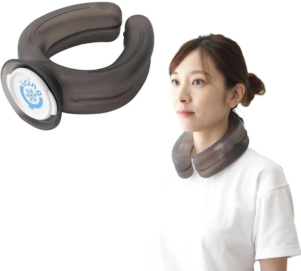 正規品 アイシングＵ ネッククーラー ハンズフリー クールリング 氷嚢 氷のう クールダウン 屋外スポーツ 野球 サッカー 登山 熱中症対策 熱気対策 夏の必需品 - Yolerhome