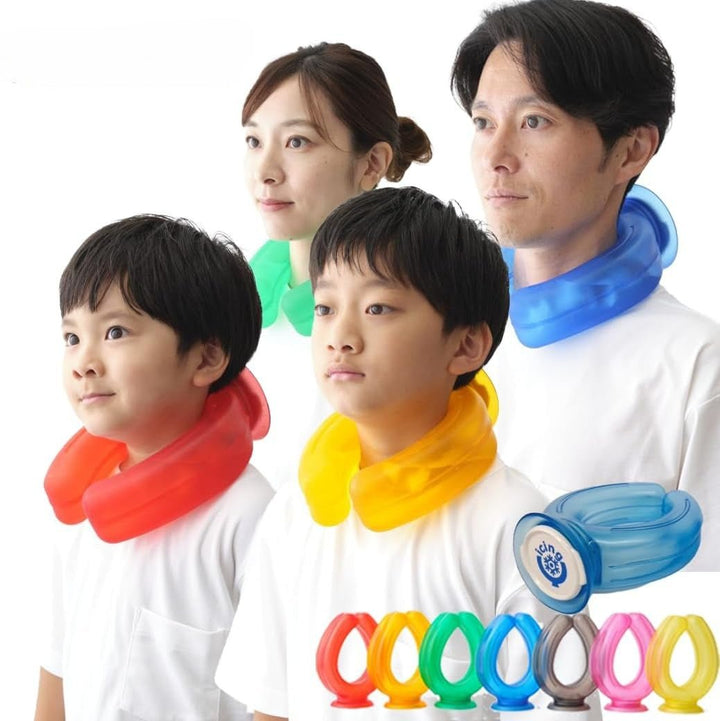 正規品 アイシングＵ ネッククーラー ハンズフリー クールリング 氷嚢 氷のう クールダウン 屋外スポーツ 野球 サッカー 登山 熱中症対策 熱気対策 夏の必需品 - Yolerhome