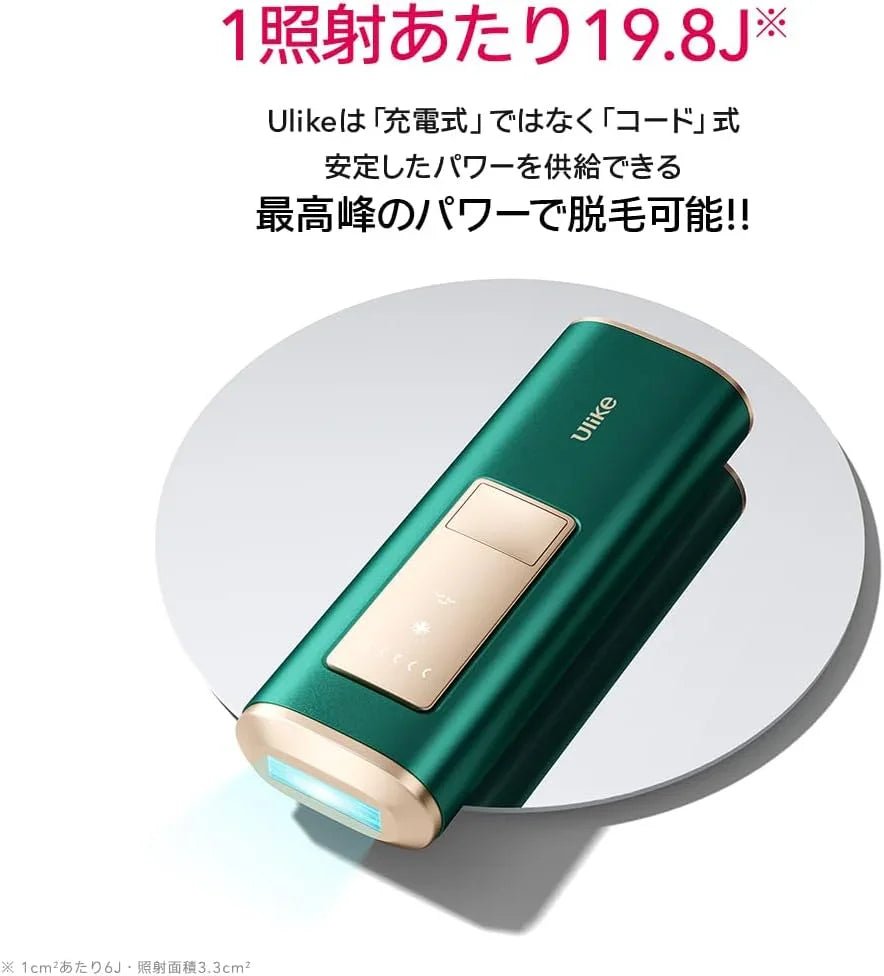 Ulike 脱毛器 Air Pro【メーカー2年保証/サファイア冷却技術でほぼ無痛】メンズ レディース 全身対応可能（髭/脇/VIO/脚/腕）家庭用 光美容器 軽量設計 高効率 耐久性 - Yolerhome