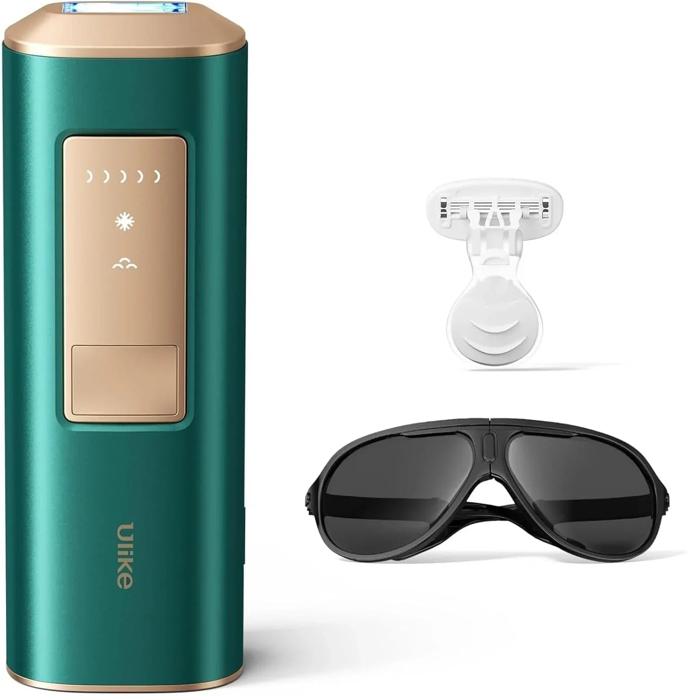 こに【新品未開封】家庭用脱毛器　ULIKE AIR PRO ダークグリーン Ulike Air Pro 脱毛器｜家庭用 光美容器 メンズ・レディース全身対応