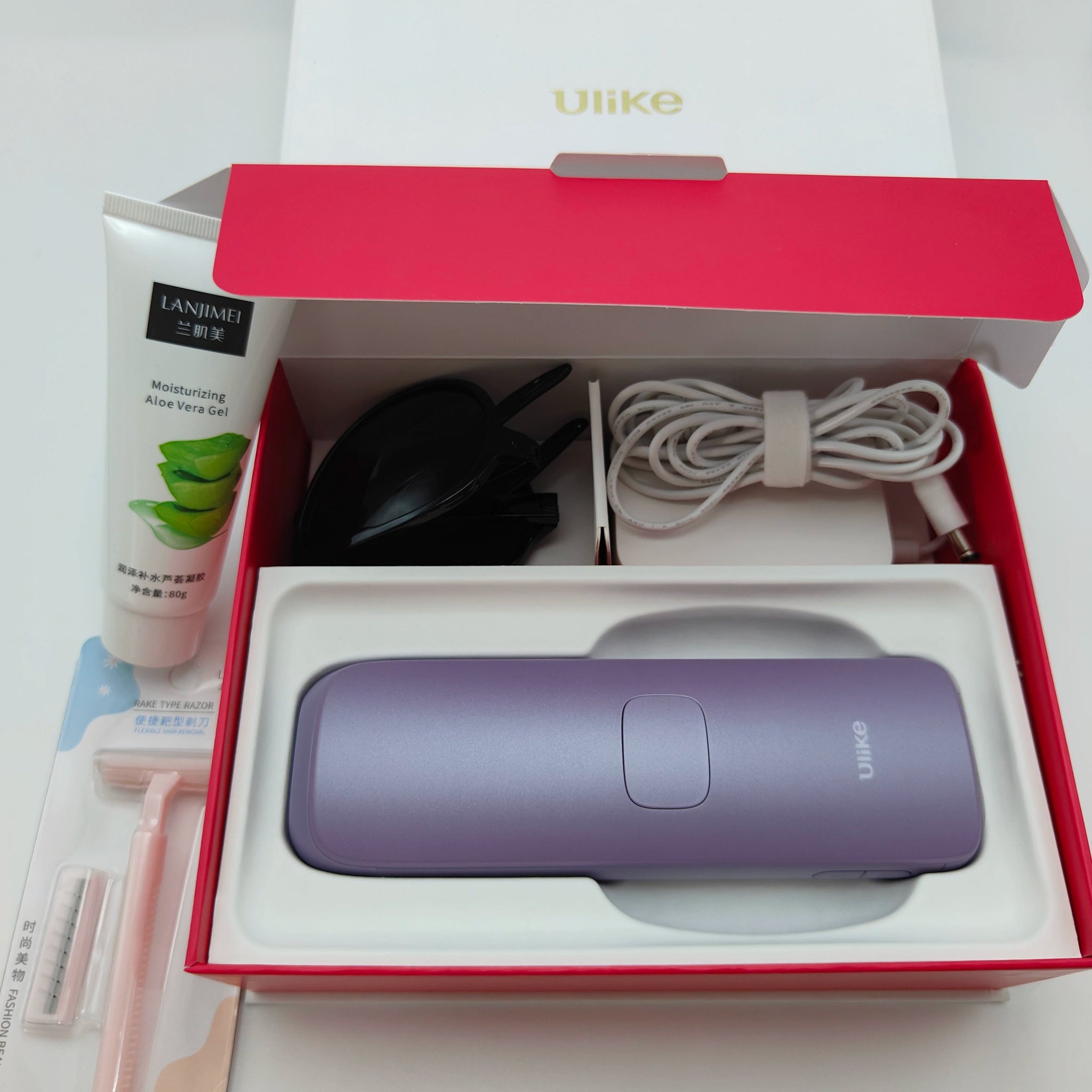 Ulike Air4 光美容器 脱毛器 IPL方式 家庭用 サファイア冷却搭載 自宅サロンケア 全身対応 VIO/顔/腕/脚 男女兼用 美肌ケア機能付き 安全センサー付属 - Yolerhome