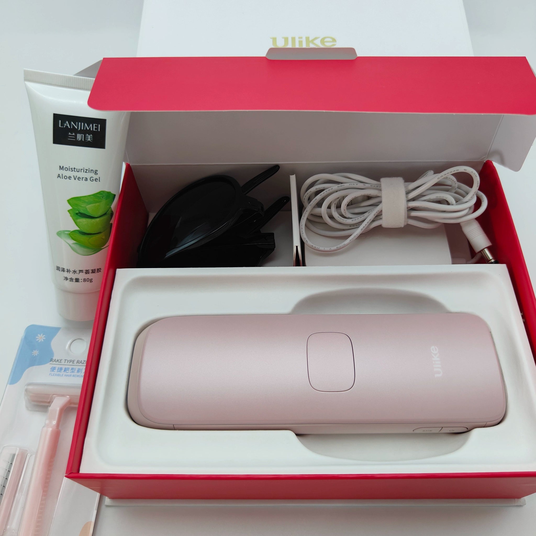 Ulike Air4 光美容器 脱毛器 IPL方式 家庭用 サファイア冷却搭載 自宅サロンケア 全身対応 VIO/顔/腕/脚 男女兼用 美肌ケア機能付き 安全センサー付属 - Yolerhome