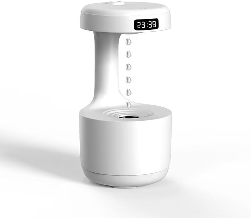 加湿器 卓上 小型 反重力加湿器 超音波加湿器 USB給電式 静音 卓上加湿器 アロマ対応 8時間加湿 ポータブル加湿器 空気清浄機 空焚き防止 ミニ加湿器 デスク 寝室 オフィス リビング 乾燥/花粉症対策 お手入れ簡単 - Yolerhome