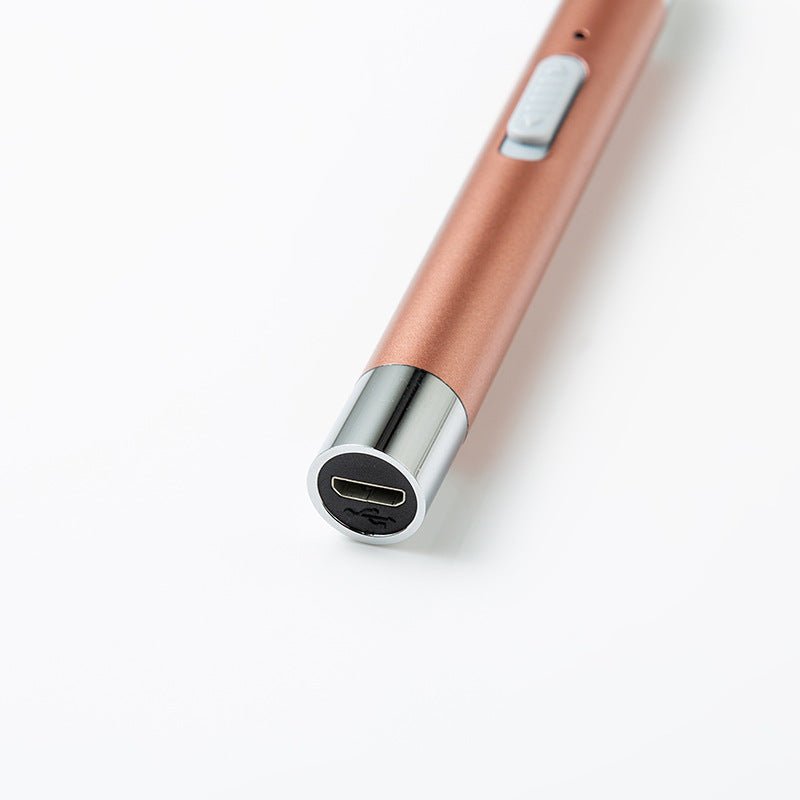 USB充電式発光耳かき 耳掃除イヤークリーナー 黄光&白光LEDダブル光源搭載 子供・赤ちゃん用安全設計 耳垢除去 採耳神器 - Yolerhome