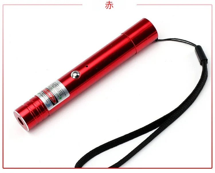 USB充電式レーザーポインター（赤・緑光）USB直挿し充電対応 高輝度単点レーザーライト ミニ懐中電灯付き - Yolerhome