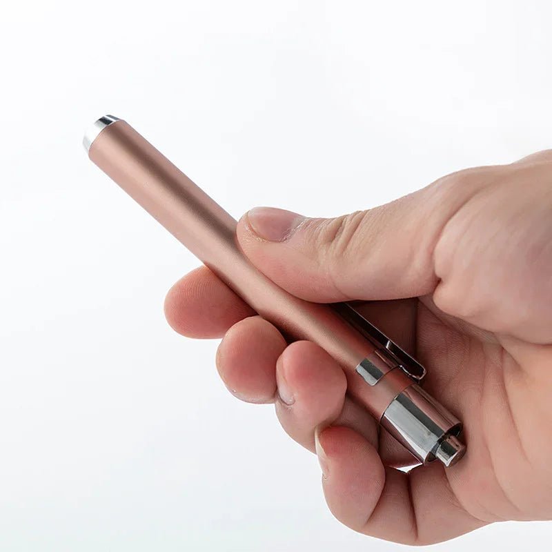 ステンレス製UV懐中電灯 365nm紫外線ライト 蛍光剤検出・紙幣真偽判定・宝石鑑定・フェイスマスク照射用小型ペンライト - Yolerhome