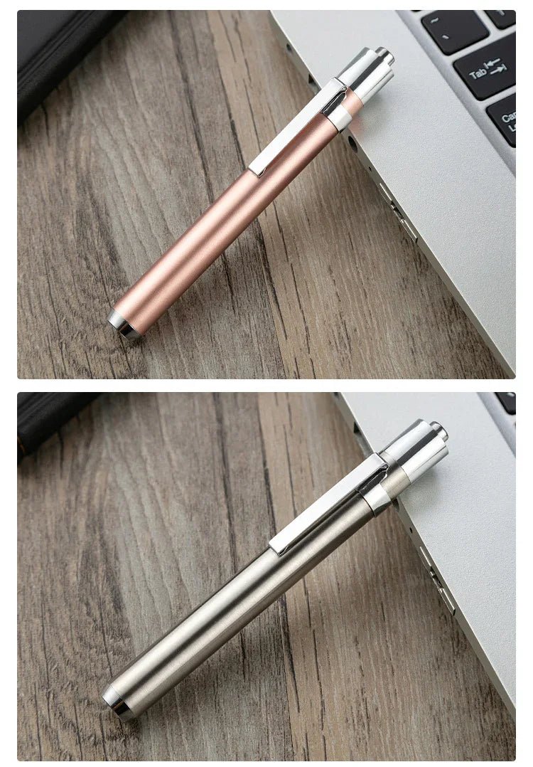 ステンレス製UV懐中電灯 365nm紫外線ライト 蛍光剤検出・紙幣真偽判定・宝石鑑定・フェイスマスク照射用小型ペンライト - Yolerhome